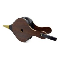 Wood Bellows  Pretty Handy Fireplace Bellows 16" x 7" Air Bellow Fireplace Blower Leather Bellows Fire Bellows for Fireplaces  BBQ and Camping  Brown Color Bellow with Hanging Leather Strap - B01MRG70IK